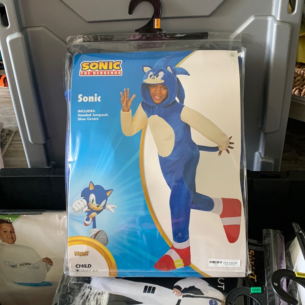 Kids Sonic Costume